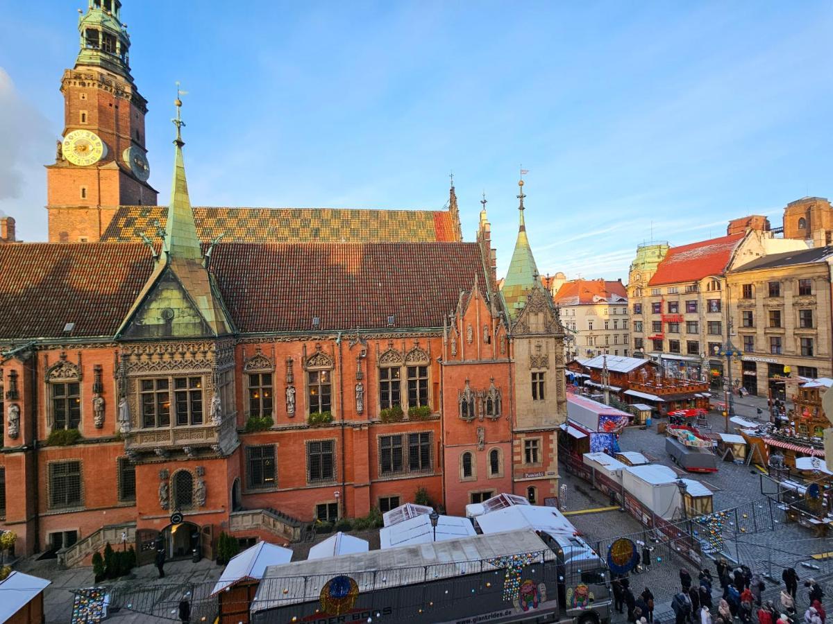 Rynek Market Square Wroclove Tectum Apartments Z Widokiem Na Rynek Вроцлав Экстерьер фото